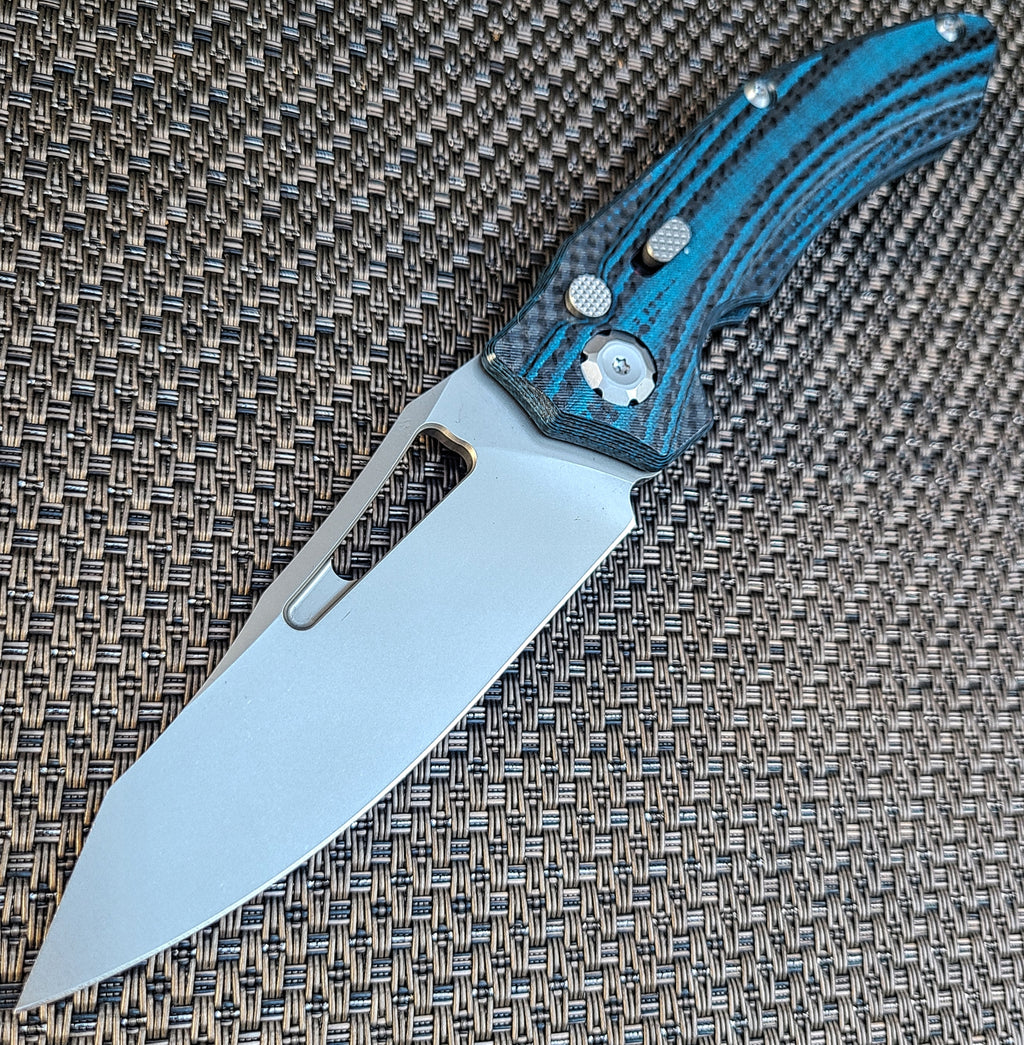 Maxace X02A Babylon-A Blue CF M390 Auto
