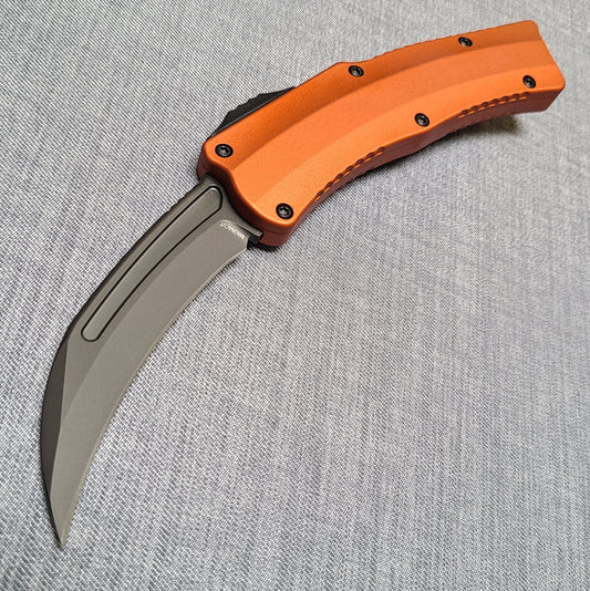 Heretic Knives H060-6A-ORG ROC Maganacut OTF