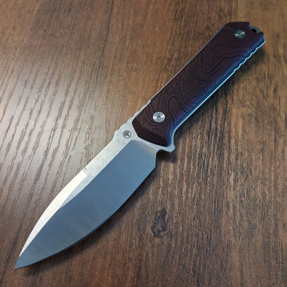 Boker Kiboku Richlite Red Topo Fixed Blade