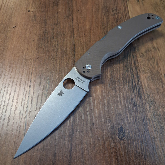 Spyderco Native Chief Brwon G10 15V Folder *SPRINT RUN*