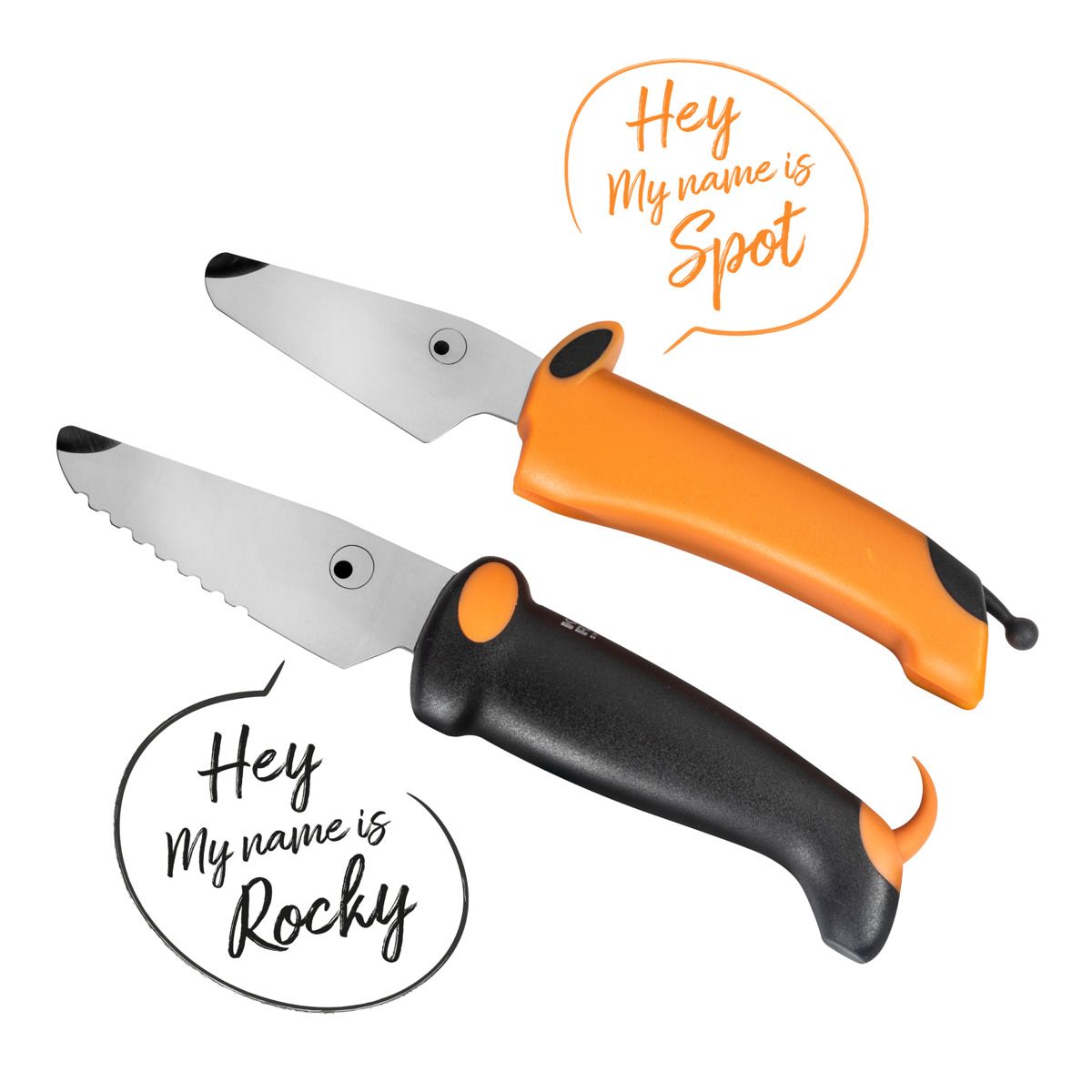 Kuhn Rikon Kinderkitchen 2PC Dog Knife Set