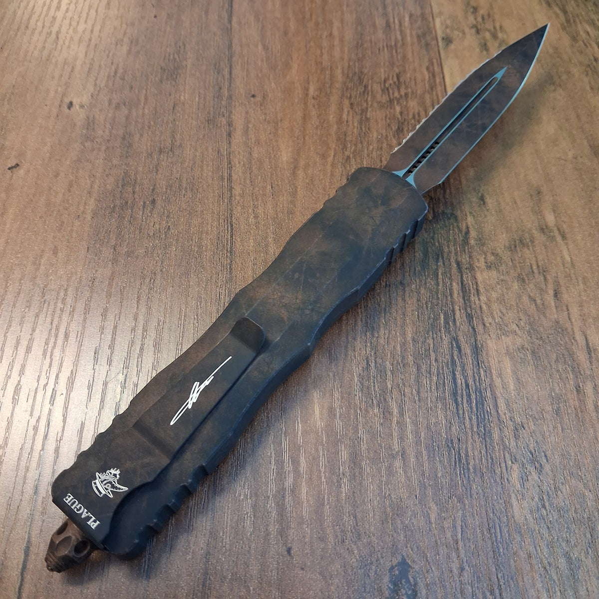 Microtech 227-3PLOBS Dirac Delta F/S Plague Outbreak Signature Series OTF Auto