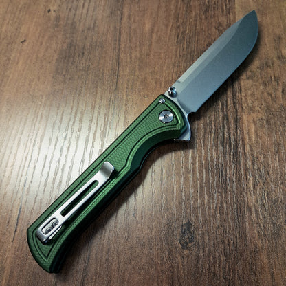 Squid Industries Matte OD Green Satin Surf Folder