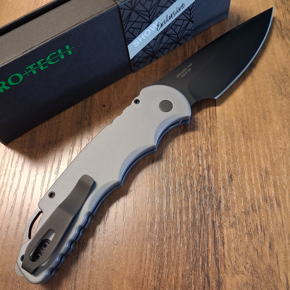 Protech BSW26.TR4.1 Tactical Response 4 Grey Black DLC MagnaMax Auto *LIMITED EDITION*