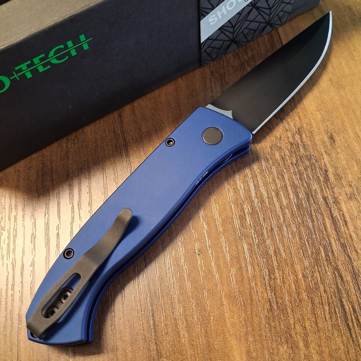 Protech BSW26.Brend.1 Blue Aluminum Magnacut Auto *LIMITED EDITION*