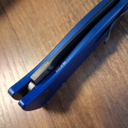 Protech BSW26.Brend.1 Blue Aluminum Magnacut Auto *LIMITED EDITION*