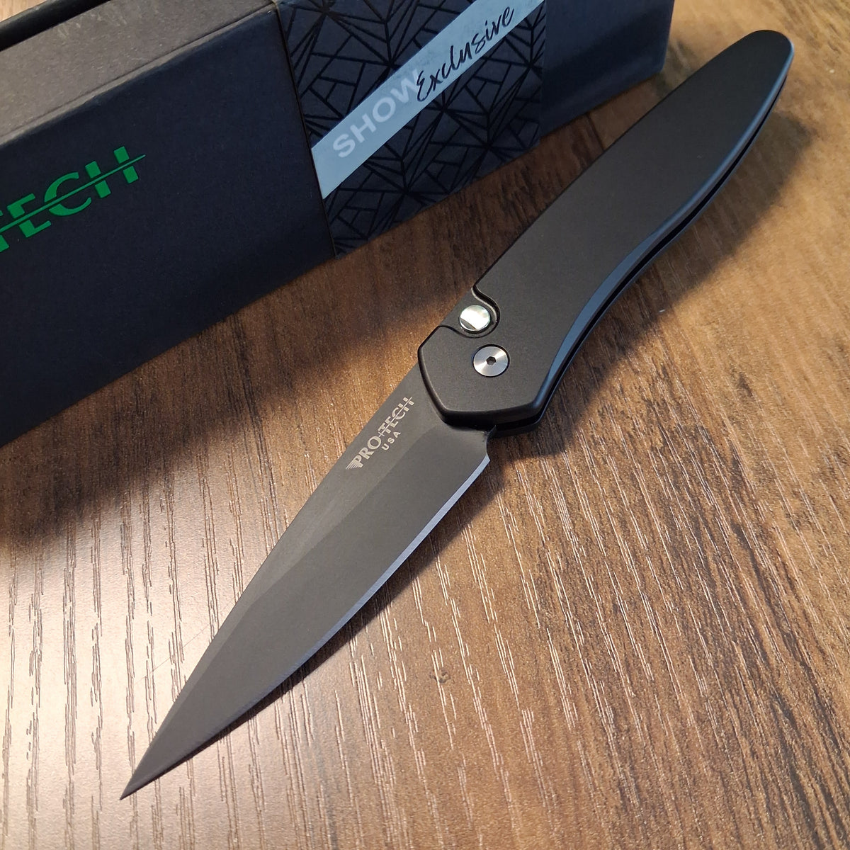 Protech BSW26.NEWPORT.1 Black DLC S35VN Auto *LIMITED EDITION*
