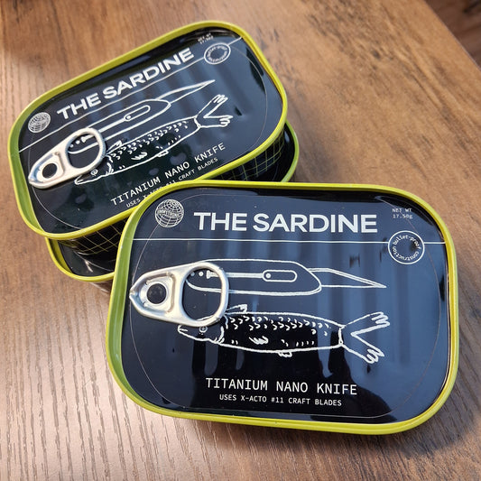 The Sardine - Titanium Nano Knife