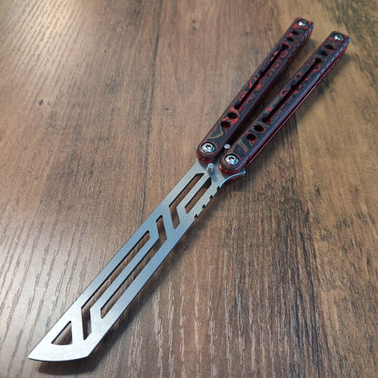 Squid Industries Nautilus V2 Red Wake Satin Red Trainer