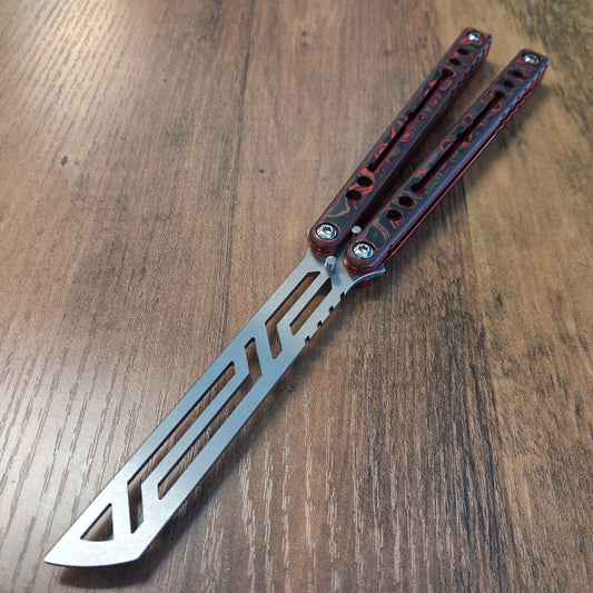 Squid Industries Nautilus V2 Red Wake Satin Red Trainer