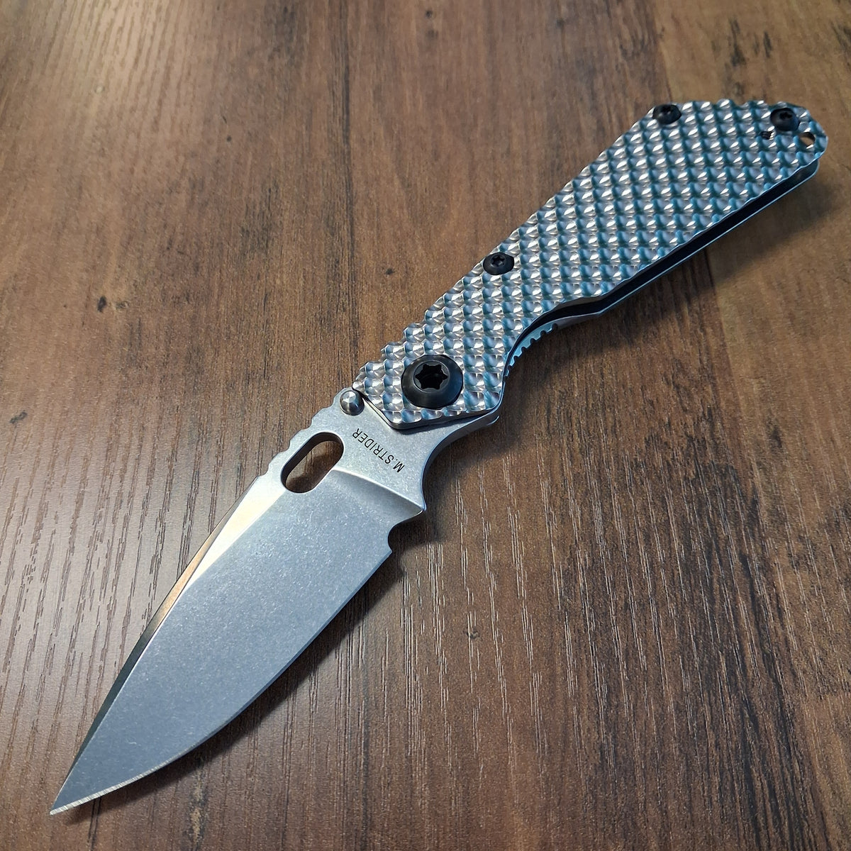 Strider SNG Double Gunner Grip Titanium Magnacut Folder