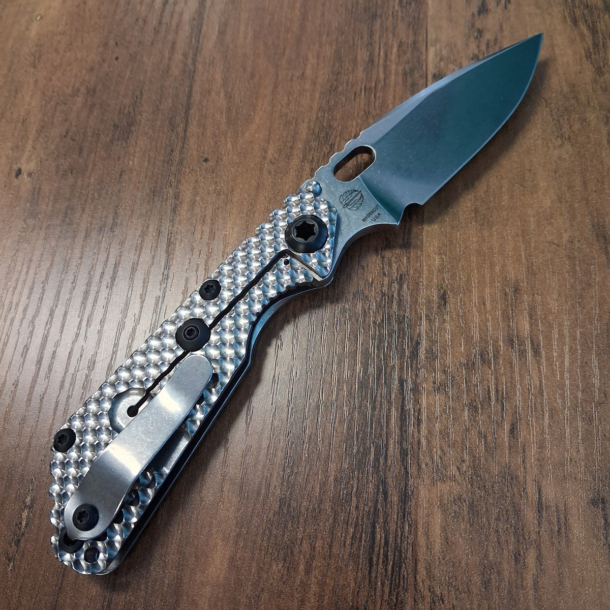 Strider SNG Double Gunner Grip Titanium Magnacut Folder