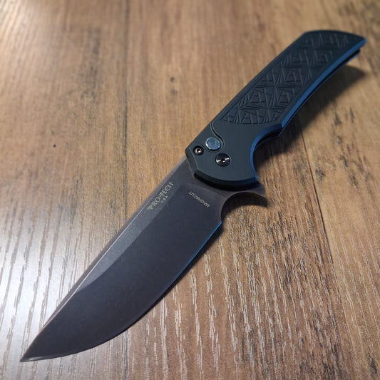 Protech Black Nexus Textured Antique PVD Folder *LIMITED EDITION*
