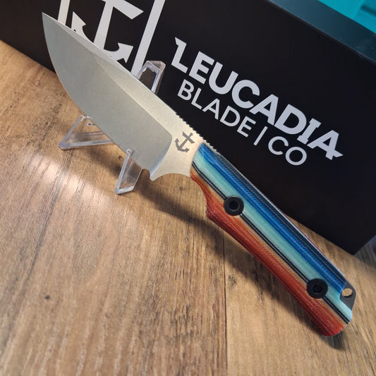 Leucadia Blade Co. The LandShark - Stonewash Mexican Blanket Knife