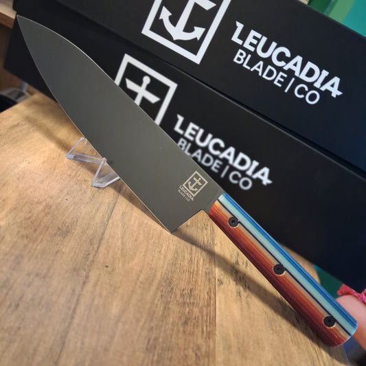 Leucadia Blade Co. - The Chef Knife - DLC Mexican Blanket GCarta