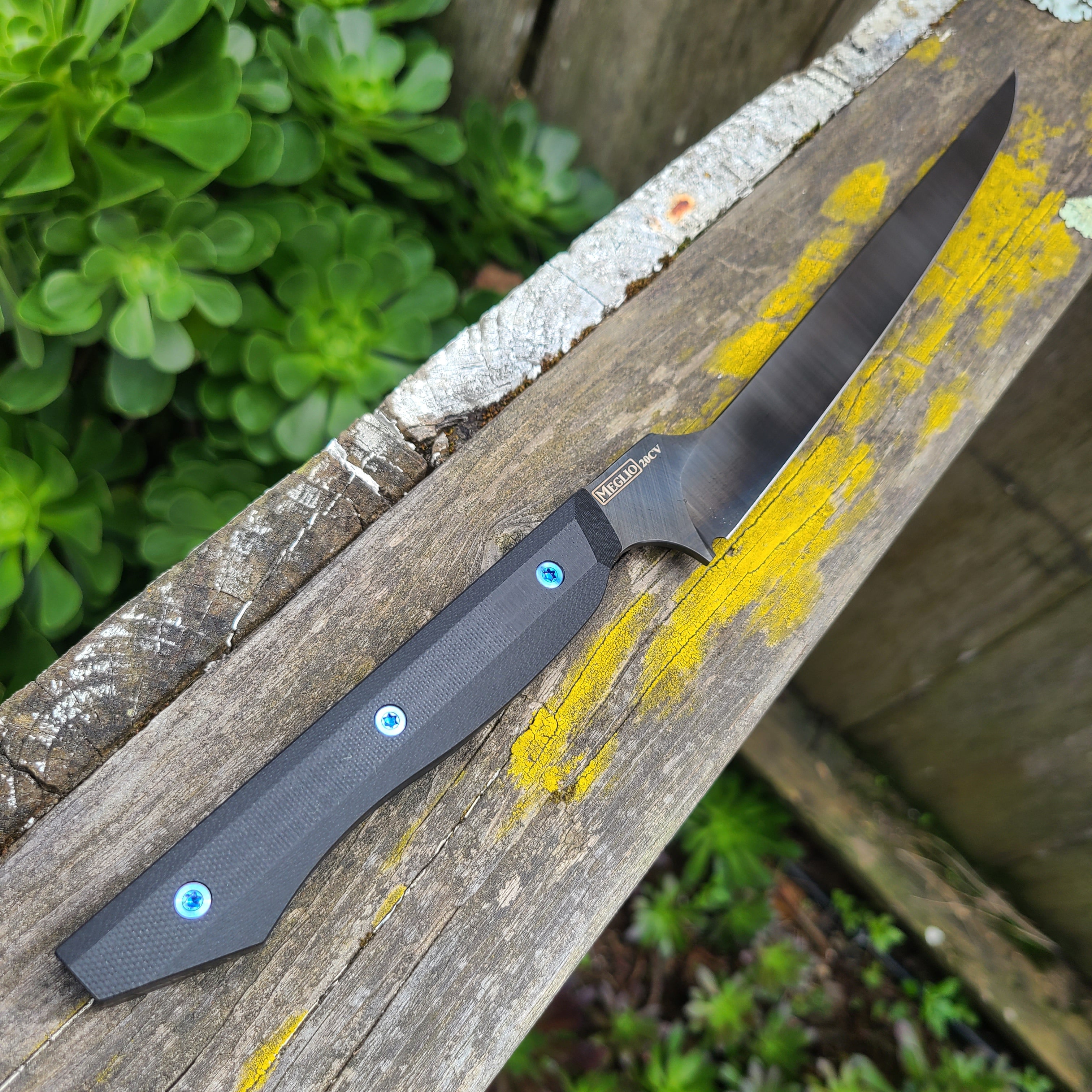 Meglio Knives 8" Flagship DLC Fillet Knife