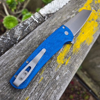 Protech 5405-Blue Malibu Nexus Magnacut Reverse Tanto Flipper