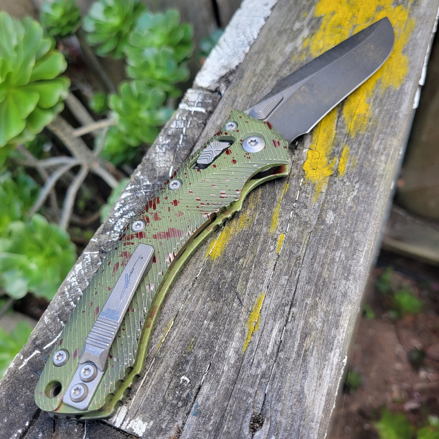 Microtech 137RL-1FLOBS Amphibian Outbreak S/E Ram-Lok Folder