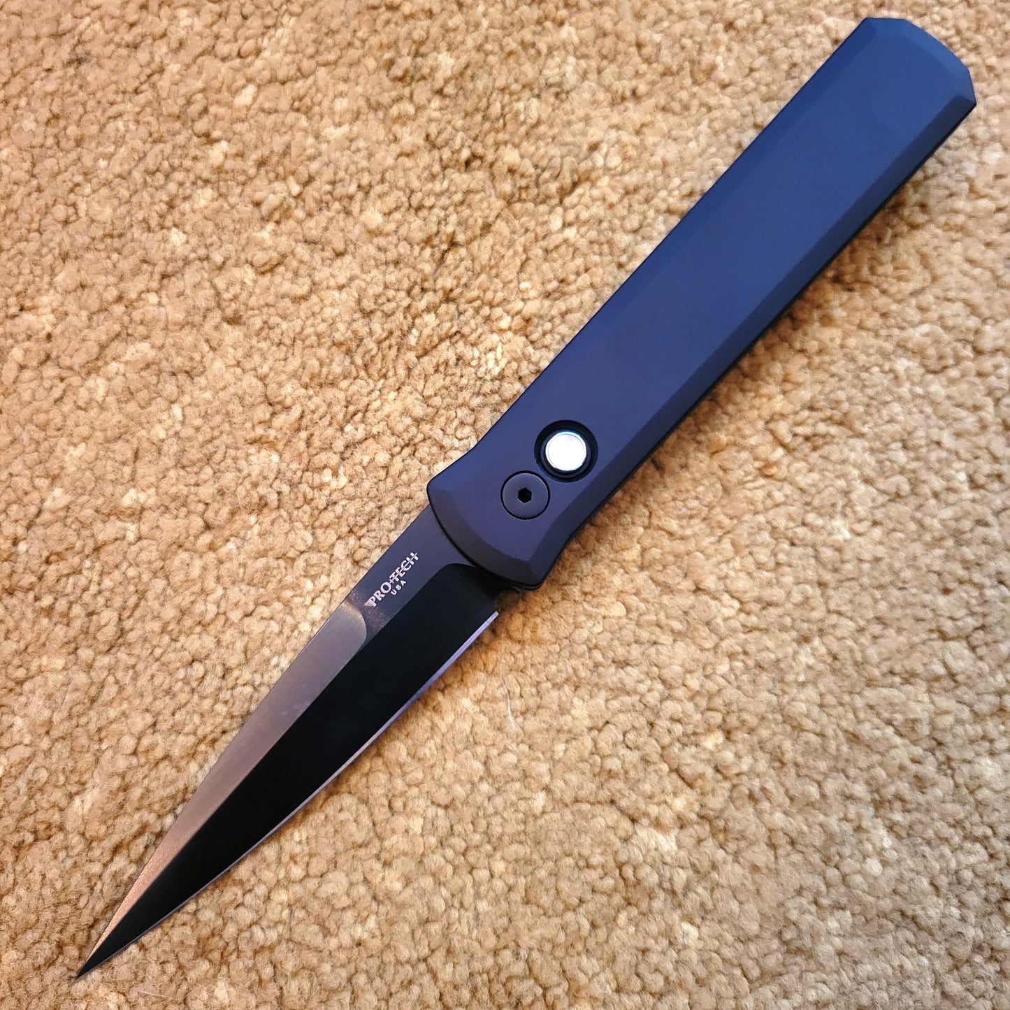 Protech 921-Dark Godfather Black 154cm Auto