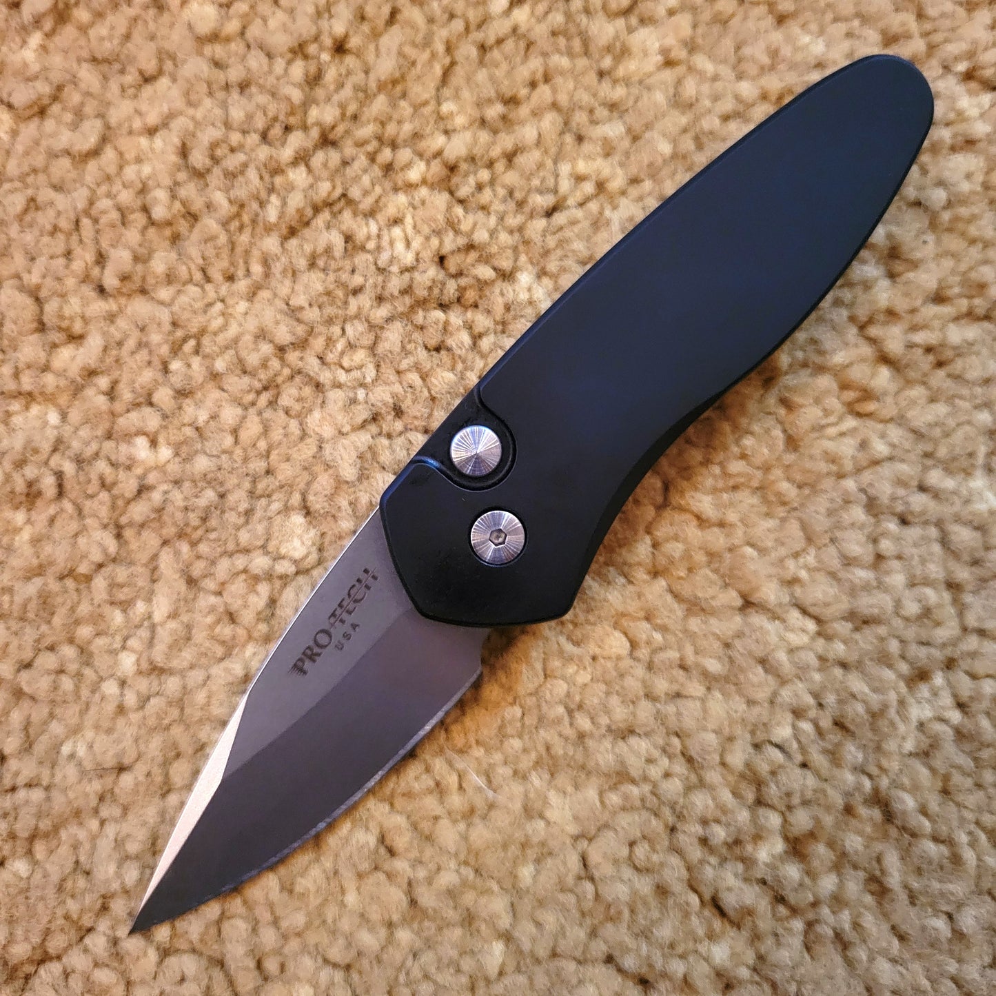 Protech 2905 Black Sprint S35vn Stonewash Auto