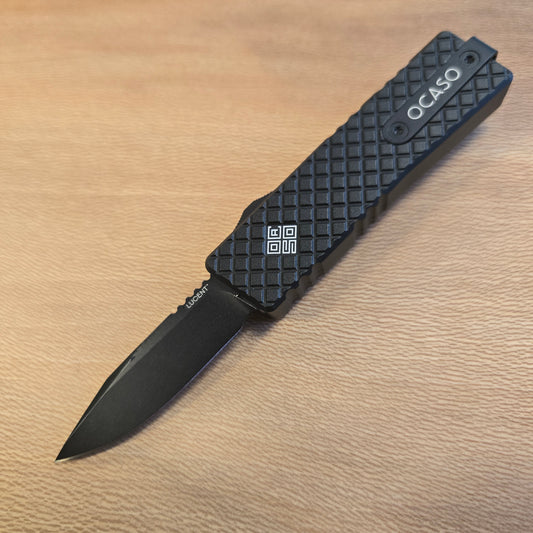 Ocaso Knives Mini Black Lucent OTF Auto
