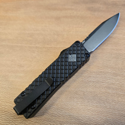 Ocaso Knives Mini Black Lucent OTF Auto
