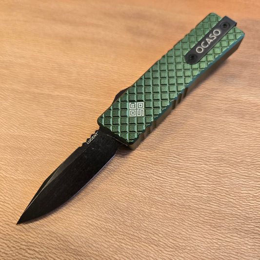Ocaso Knives Mini Green Lucent OTF Auto