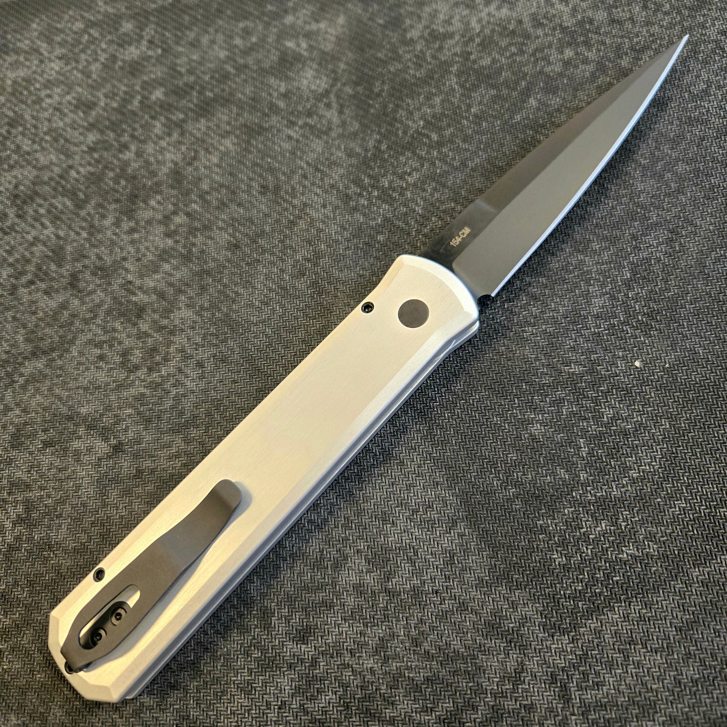Protech 921-Silver Godfather Black 154cm Auto