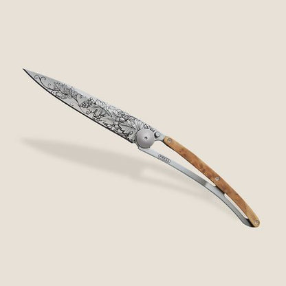 Deejo 37G Juniper Wood Grand Cru Folder