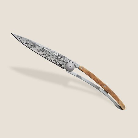 Deejo 37G Juniper Wood Grand Cru Folder