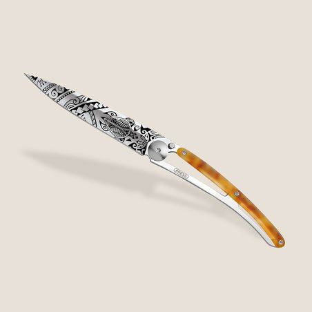 Deejo 27G Light Turtle Polynesian Folder