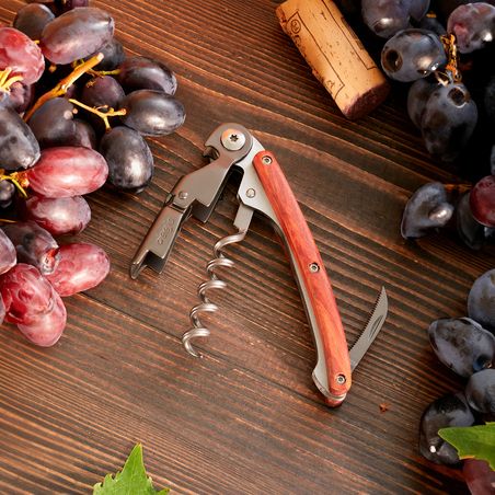 Deejo Coral Wood Waiter's Knife