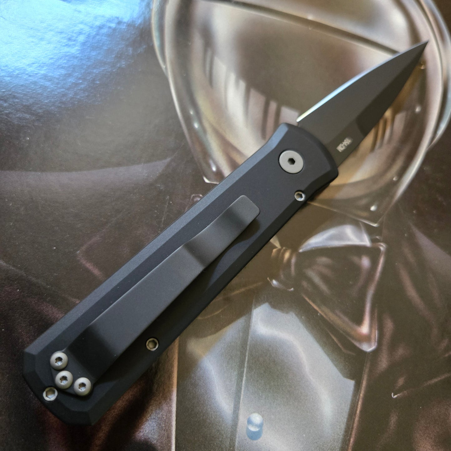 Protech 721-LH Left Handed Godson Black 154cm Auto