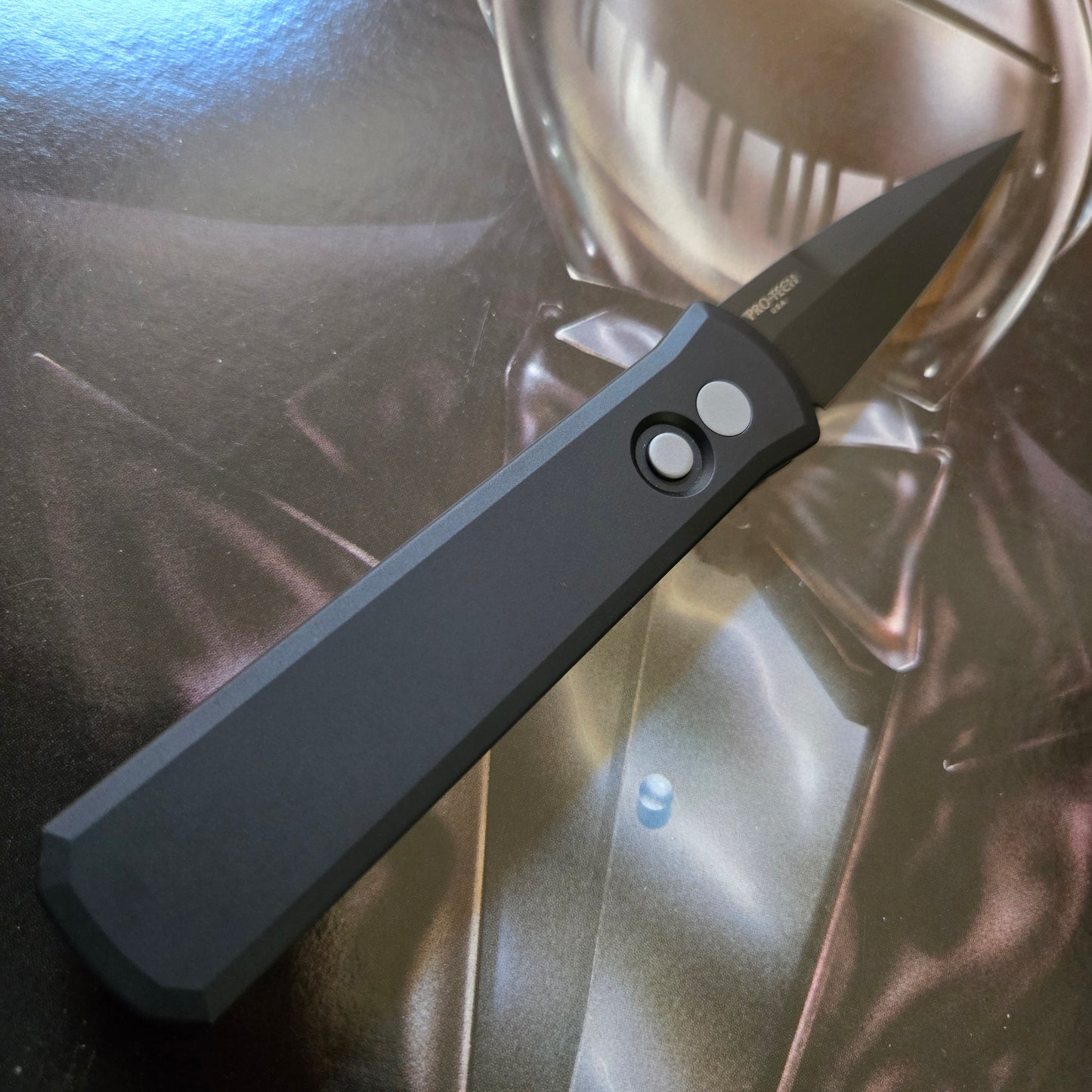 Protech 721-LH Left Handed Godson Black 154cm Auto