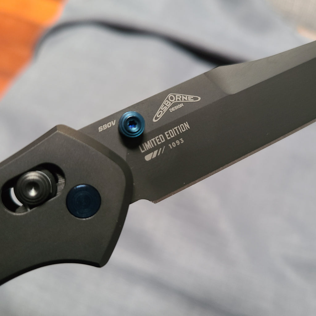 Benchmade 940BK-2003 *LIMITED EDITION* S90V Black Titanium Osborne