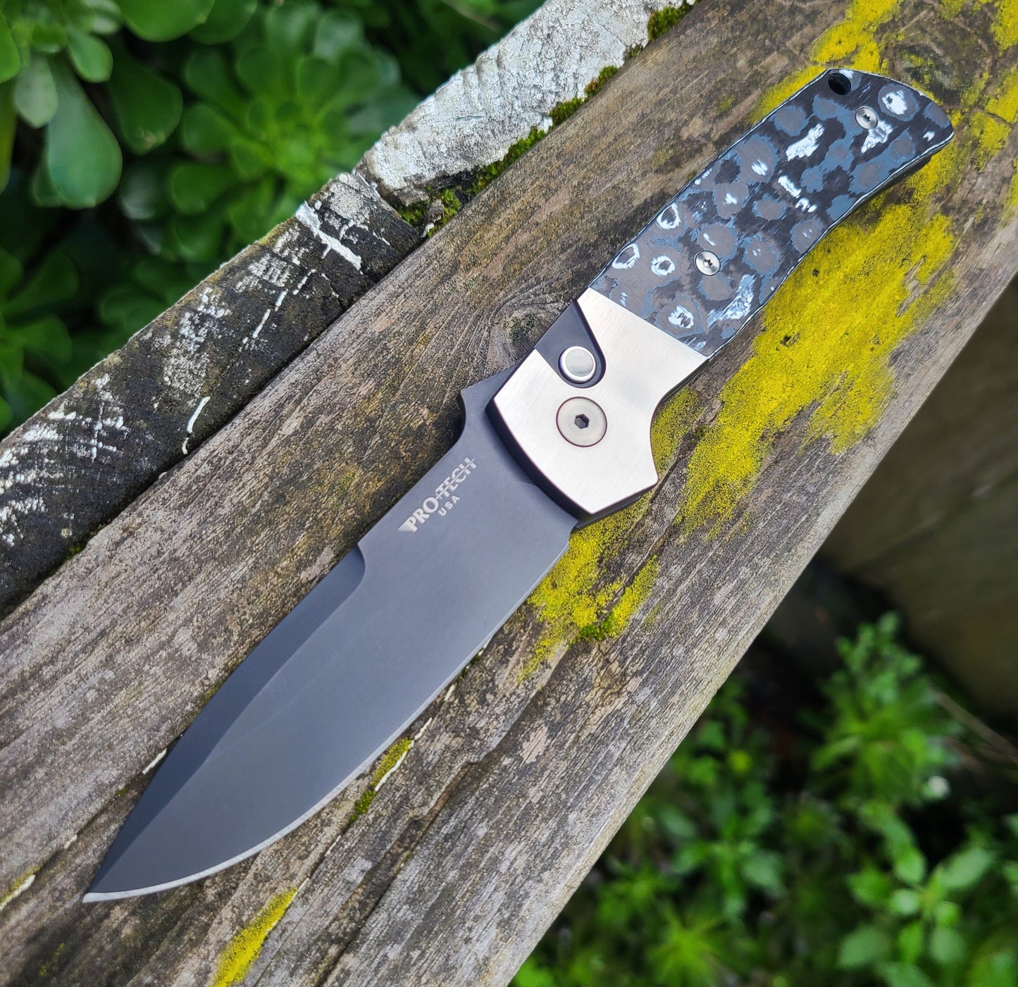 Protech 2023 ATCF Custom 012 Terzuola Steel 2-Tone DLC Magnacut Auto