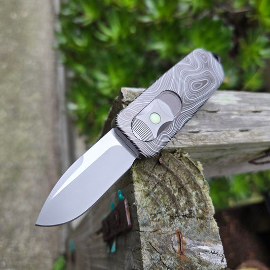 Terrain 365 CAS OTF Grey Topograhic Vanax Blade