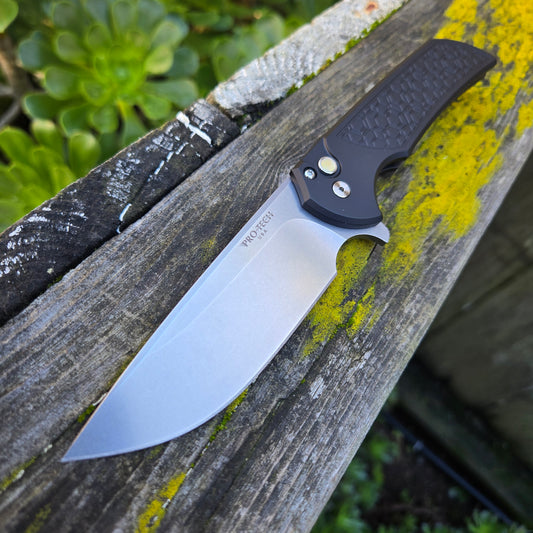 Protech 2025 CCKS Spring Mordax.1 Black Gridlock Magnacut Folder