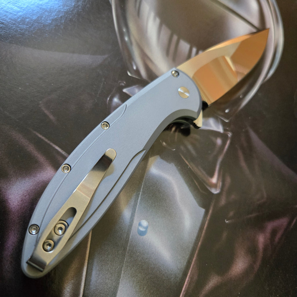 Protech 2025 Custom 004 Cambria Aluminum TechnoCarbo Copper Mike Irie Flipper *LIMITED EDITION*