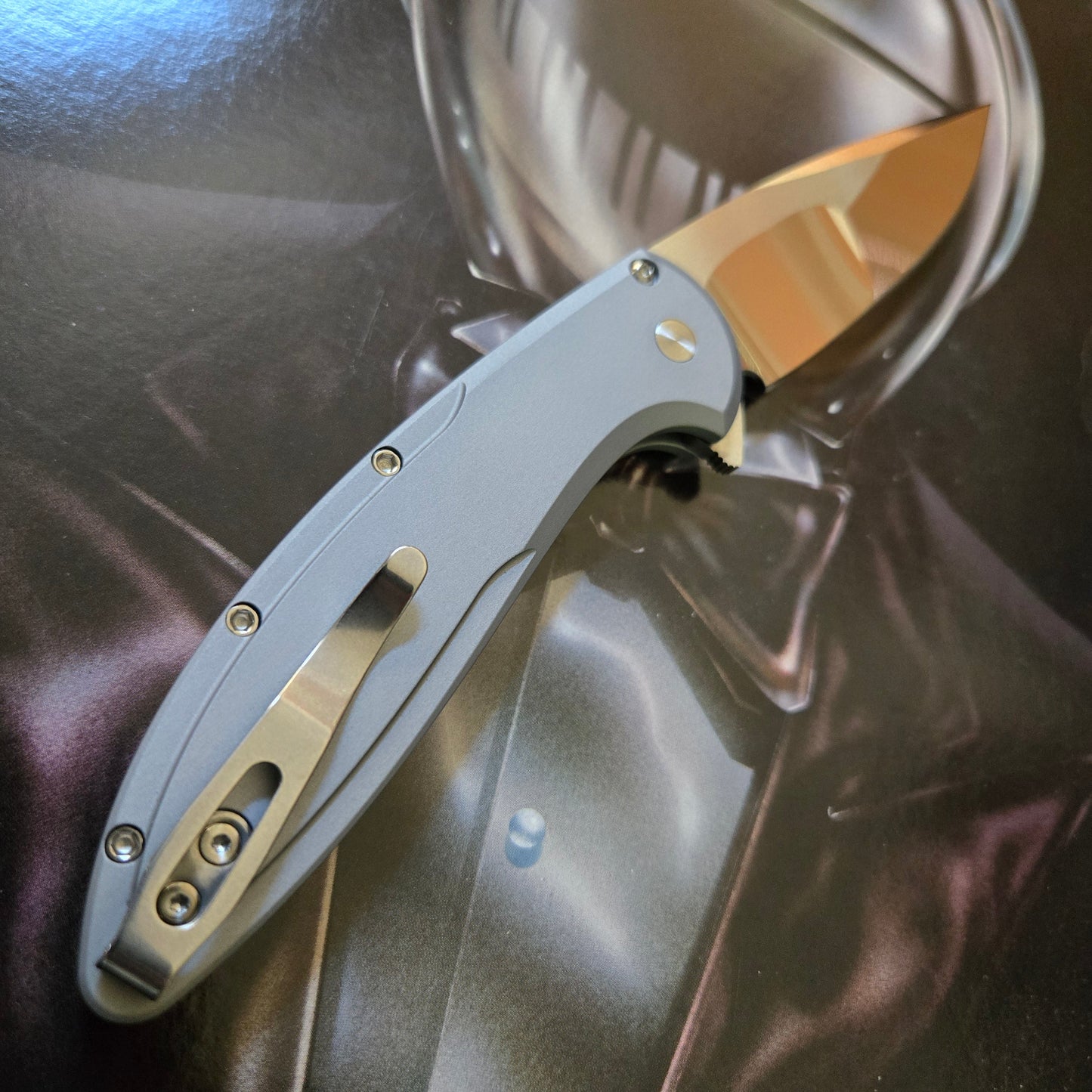 Protech 2025 Custom 004 Cambria Aluminum TechnoCarbo Copper Mike Irie Flipper *LIMITED EDITION*