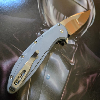Protech 2025 Custom 004 Cambria Aluminum TechnoCarbo Copper Mike Irie Flipper *LIMITED EDITION*