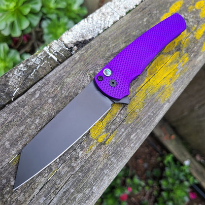 Protech CCKS 2023 Purple Malibu 20CV Buttonlock Folder
