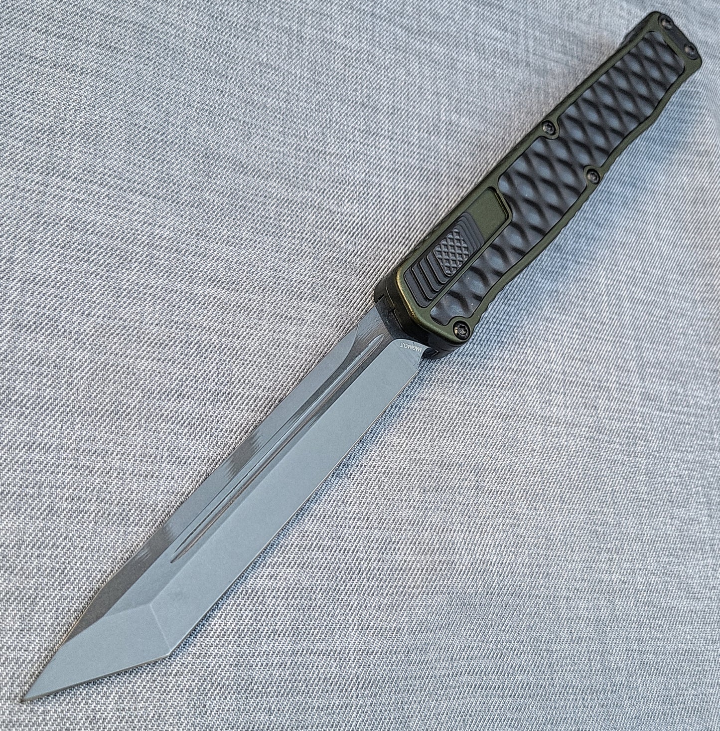 Heretic Knives H019-6A-ODGRN Cleric II Tanto DLC OD Green OTF Auto