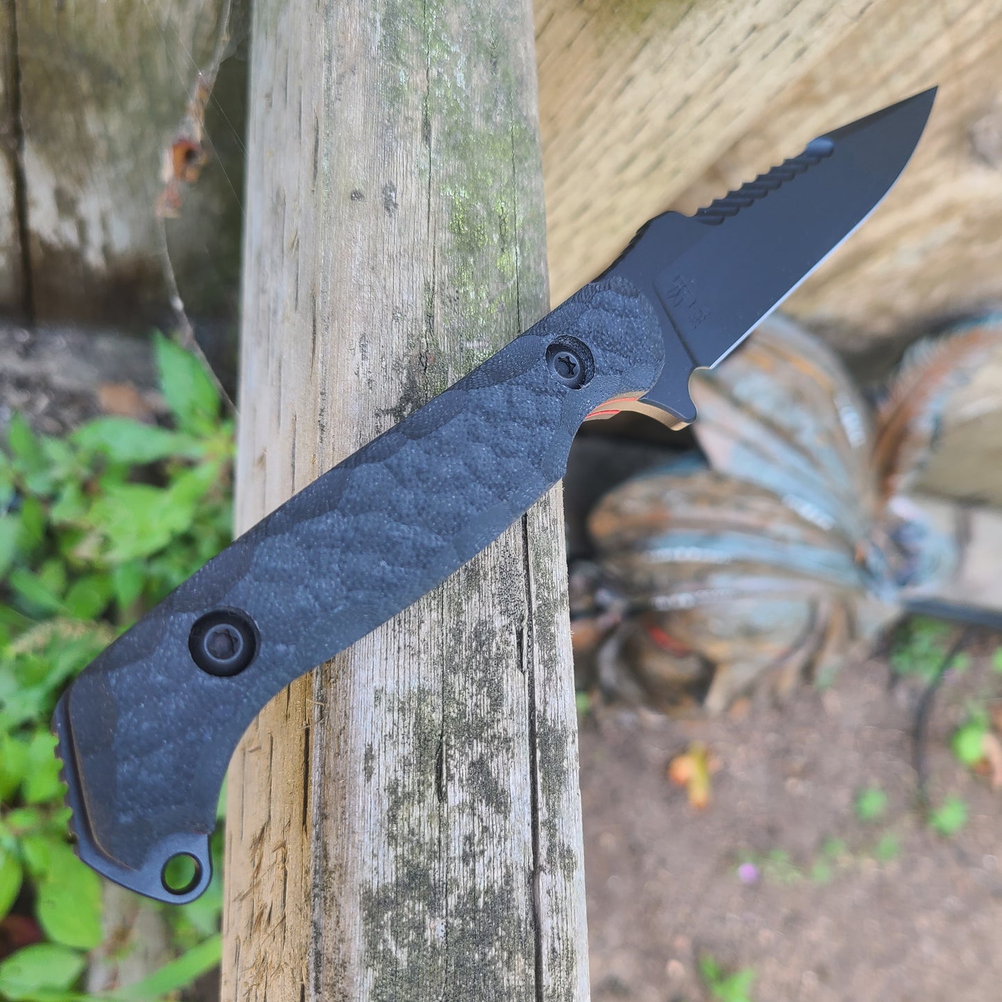 Toor Knives Darter S Shadow Black Fixed Blade