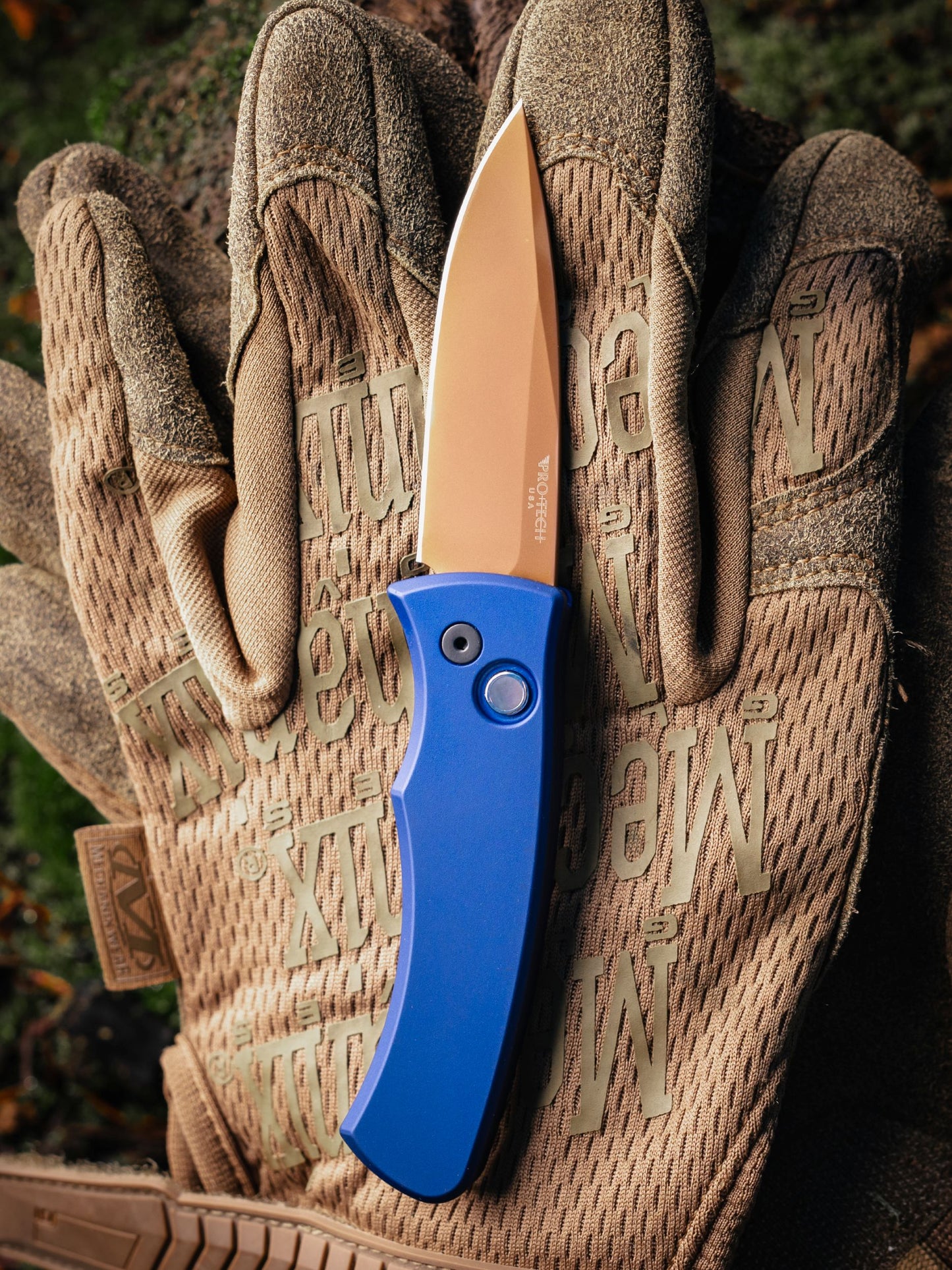 Protech DUKE2103-LTD Heritage Duke 2 Dark Navy Blue Magnacut Auto