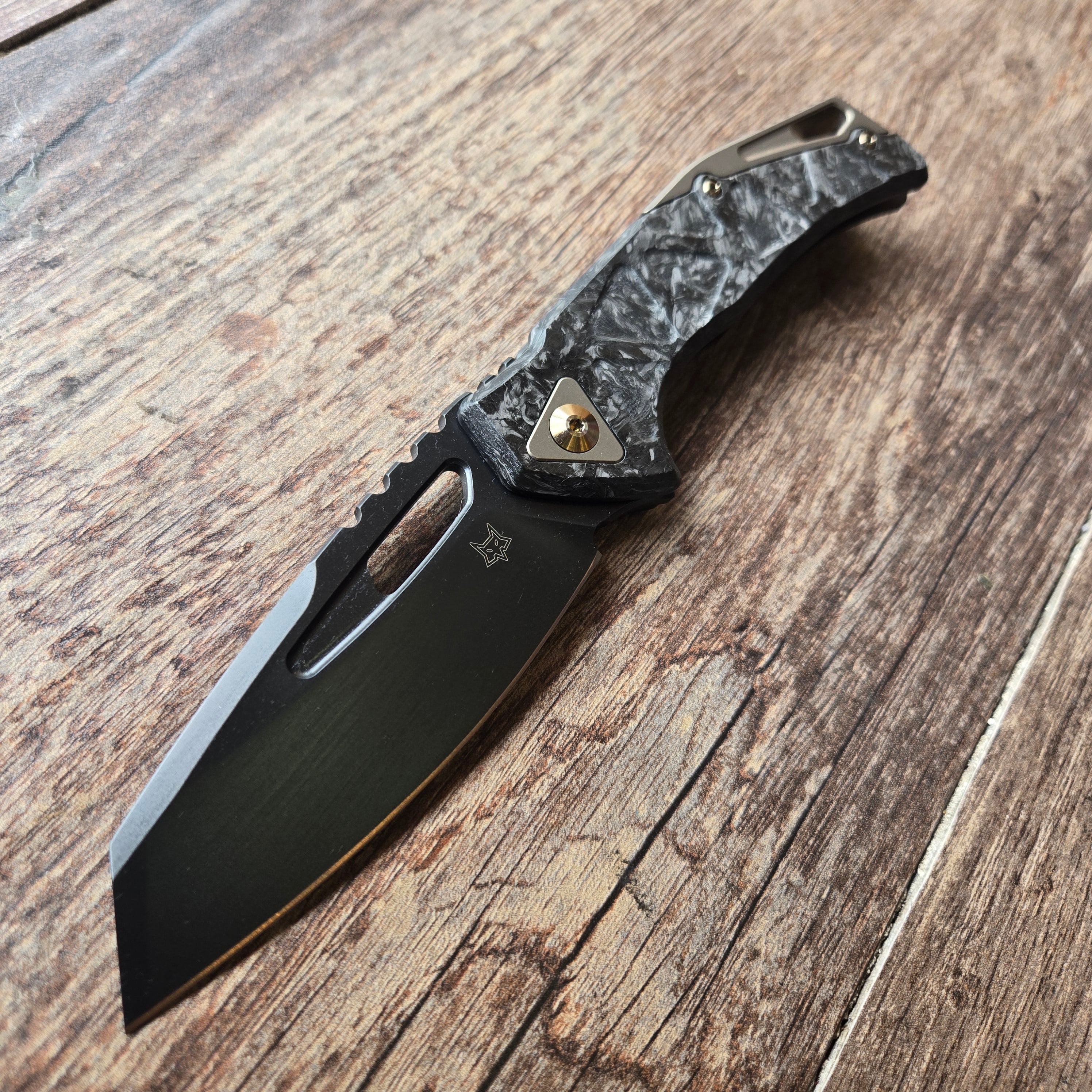 Fox Knives FX-552 ALCF Stefan Merk Kronos Magnacut Carbon Fiber Folder