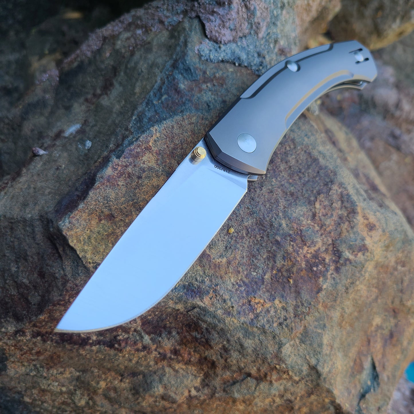 Giant Mouse Ace Iona V2 Titanium S90V Folder *LIMITED EDITION*