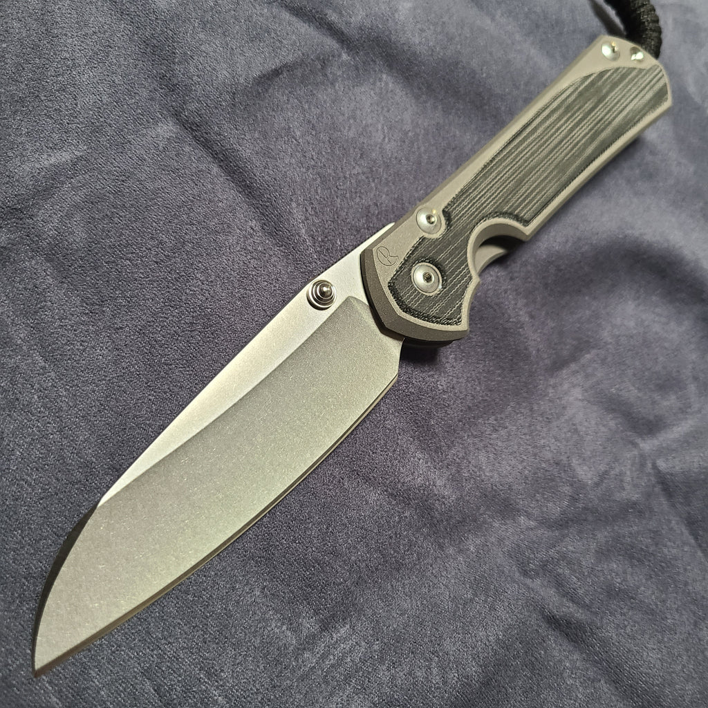 Chris Reeve L31-1220 Large Sebenza 31 Magnacut Insingo Black Canvas Micarta