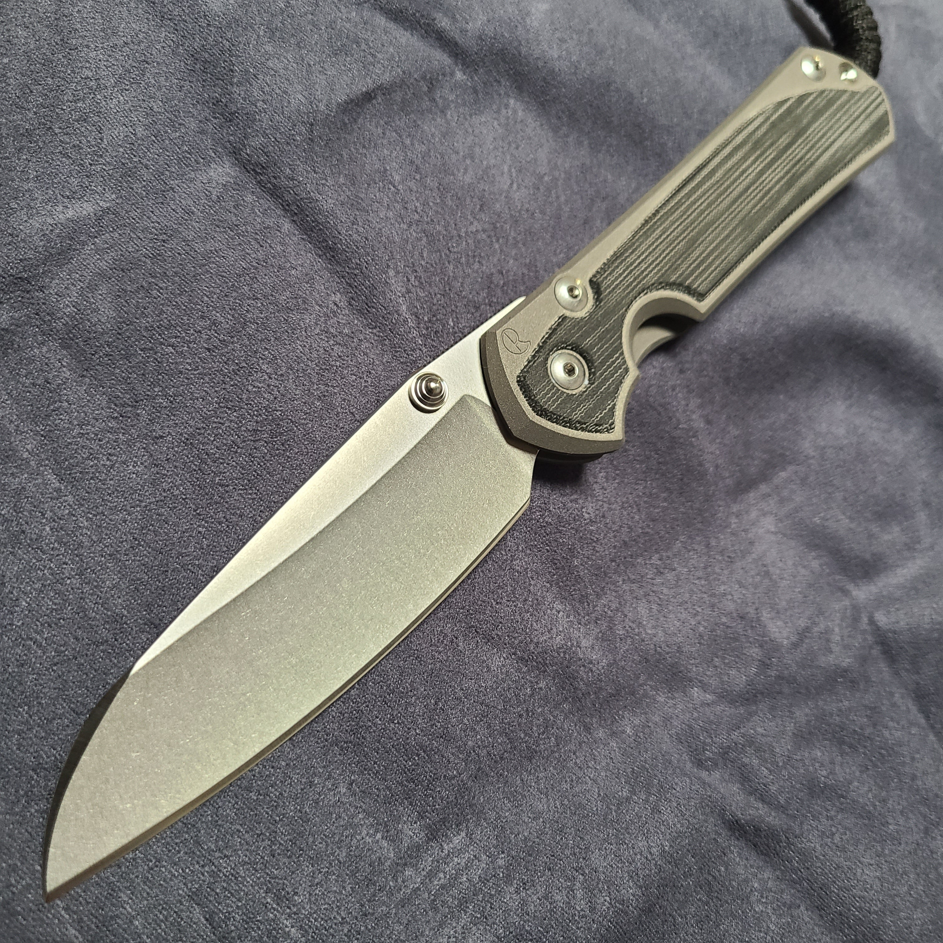 Chris Reeve L31-1220 Large Sebenza 31 Magnacut Insingo Black Canvas Micarta