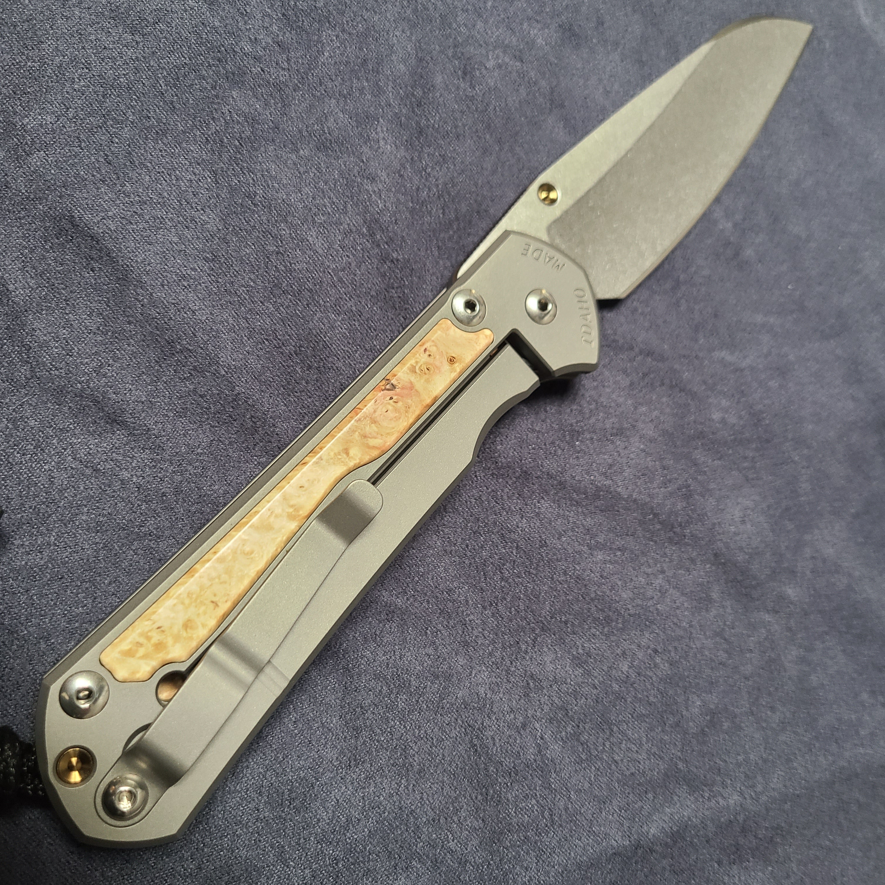 Chris Reeve L31-1126 Large Sebenza 31 Magnacut Insingo Box Elder